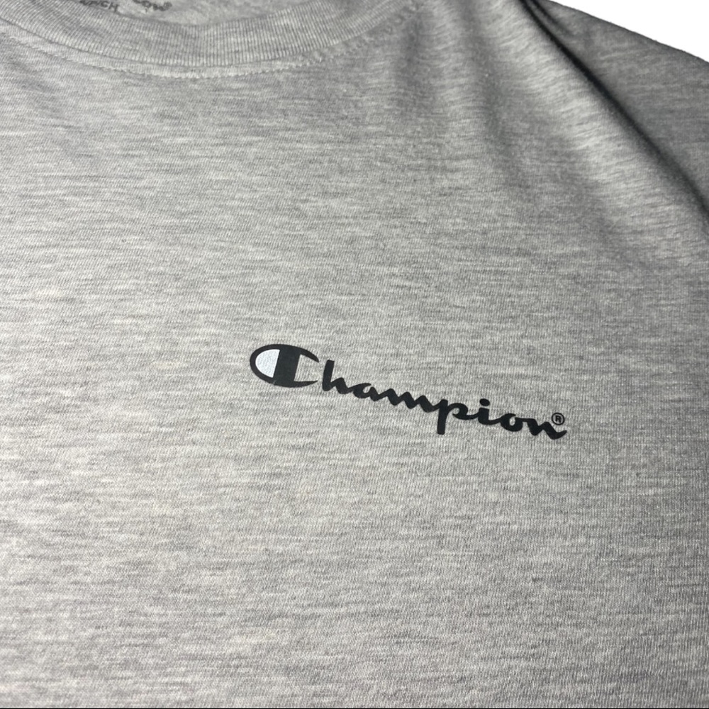 Champion Light Gray Athletic Tee